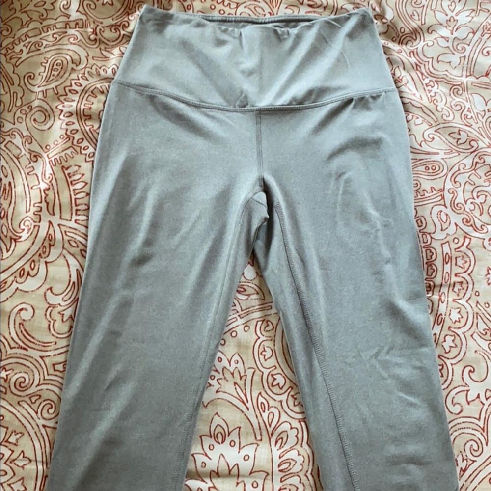 Grey Reebok leggings